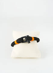 Bracelet noir ROBBEZ MASSON pour homme seconde vue