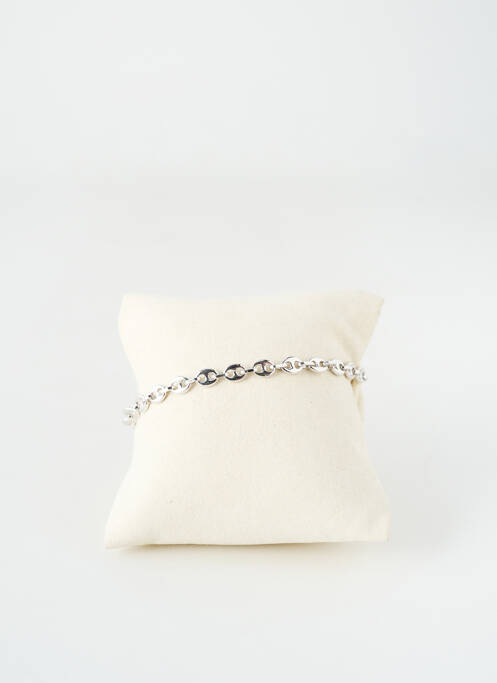 Bracelet matériaux argent argent LA COQUE DE NACRE femme