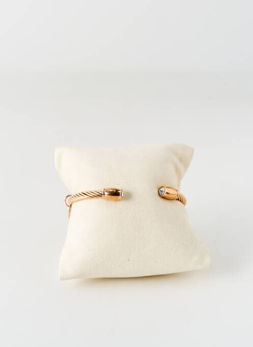 Bracelet Manchette or LOTUS pour femme