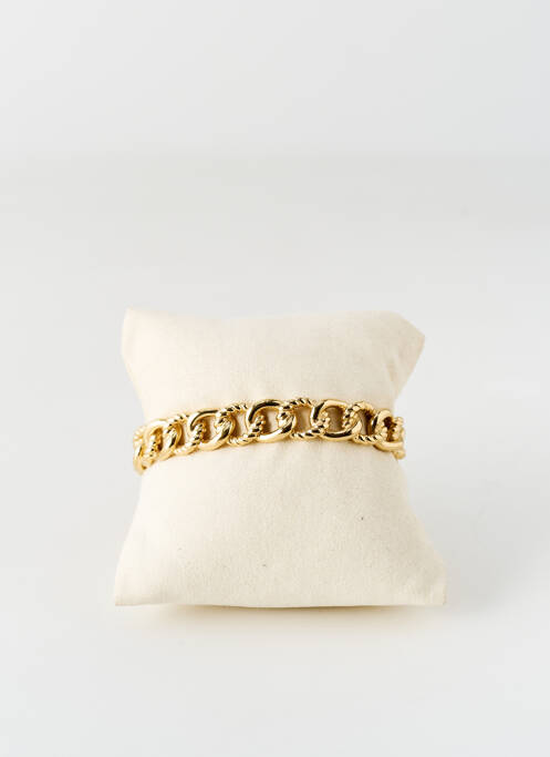 Bracelet Manchette or LOTUS pour femme