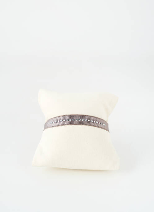 Bracelet gris LES INTERCHANGEABLES pour femme