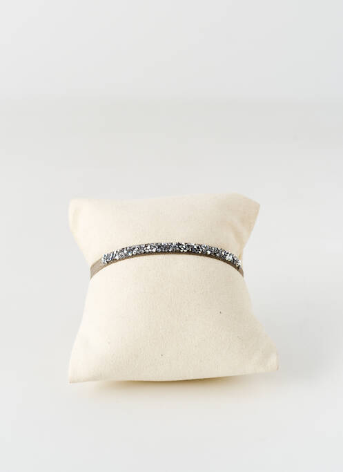 Bracelet gris LES INTERCHANGEABLES pour femme