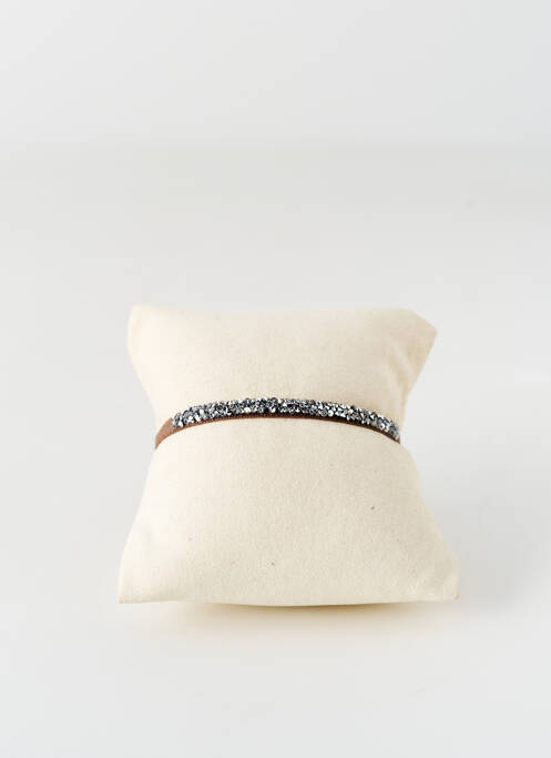 Bracelet marron LES INTERCHANGEABLES pour femme