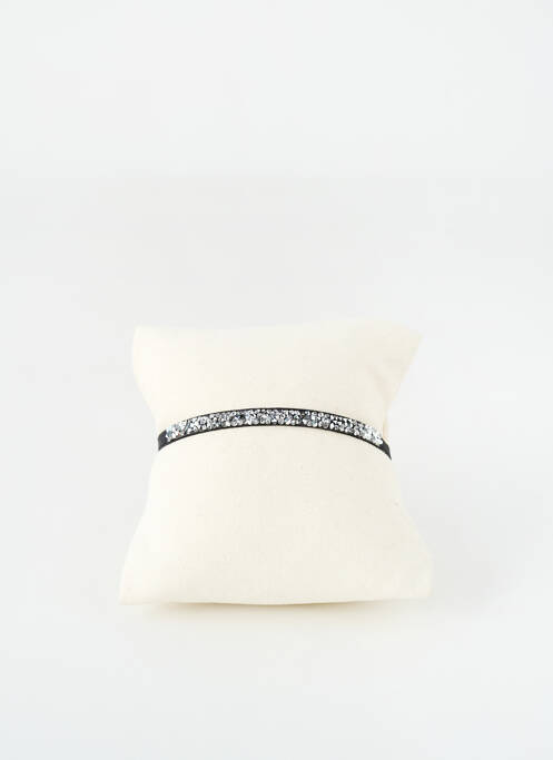 Bracelet noir LES INTERCHANGEABLES pour femme