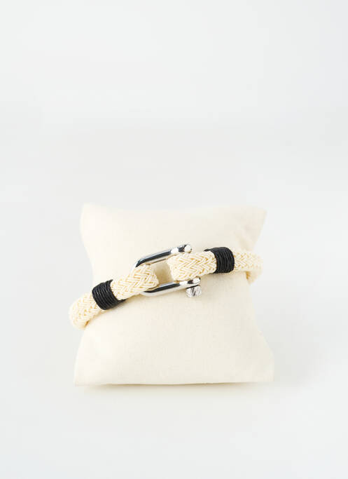 Bracelet beige ROBBEZ MASSON pour homme