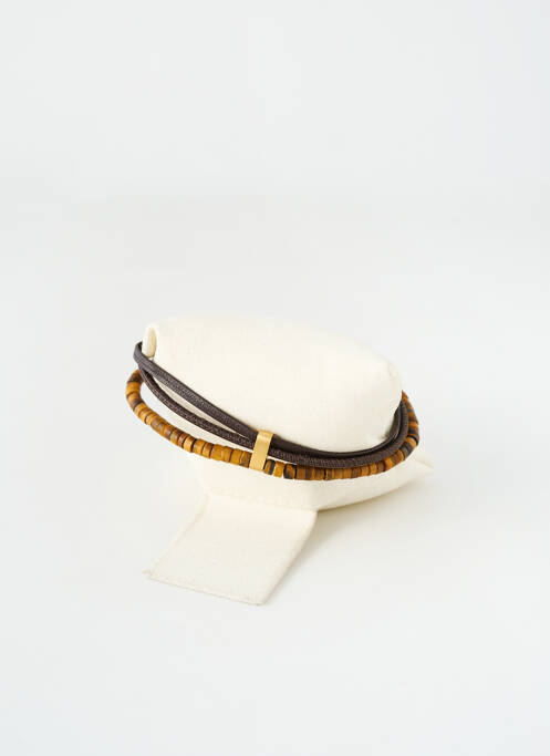 Bracelet marron GEMINI pour homme