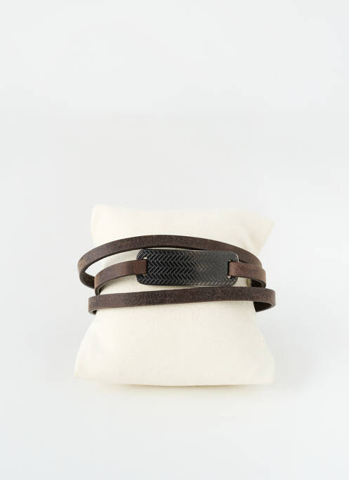 Bracelet marron GEMSTAR. PHEBUS pour homme