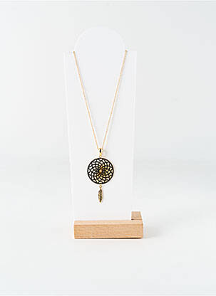Collier matériaux métal or ROBBEZ MASSON femme