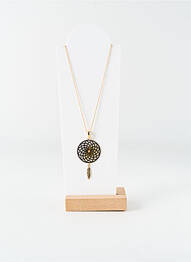 Collier matériaux métal or ROBBEZ MASSON femme