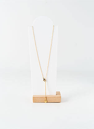 Collier matériaux métal or ROBBEZ MASSON femme