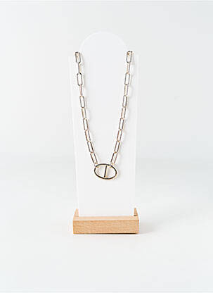 Collier matériaux argent argent CANYON femme