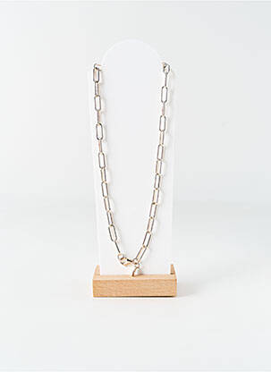 Collier matériaux argent argent CANYON femme