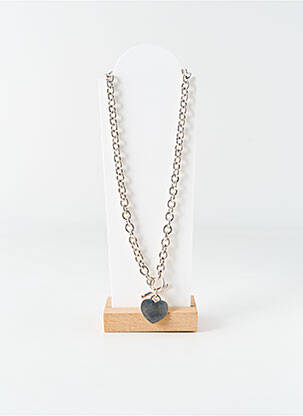 Collier fermeture fermoir en t argent CANYON femme
