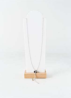 Collier matériaux argent argent ROBBEZ MASSON femme