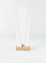 Collier matériaux argent argent OPALOOK femme