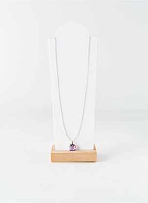 Collier matériaux argent argent OPALOOK femme