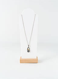 Collier matériaux argent argent MRC. CHARLES JOURDAN DIA femme