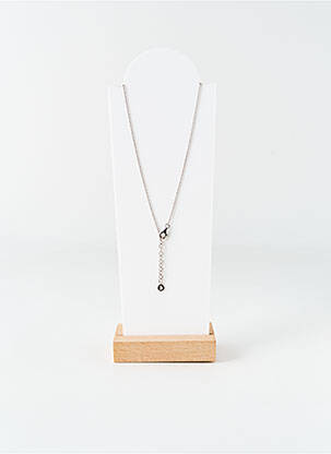 Collier matériaux argent argent MRC. CHARLES JOURDAN DIA femme