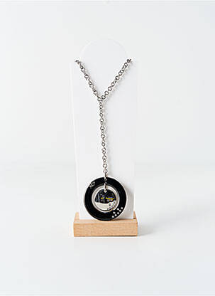 Collier ornement oxyde de zirconium argent GL PARIS femme