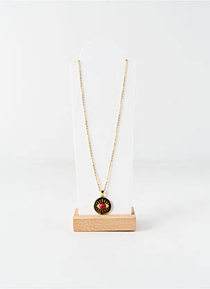 Collier matériaux métal or ROBBEZ MASSON femme