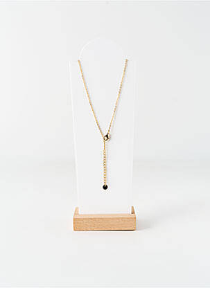 Collier matériaux métal or ROBBEZ MASSON femme