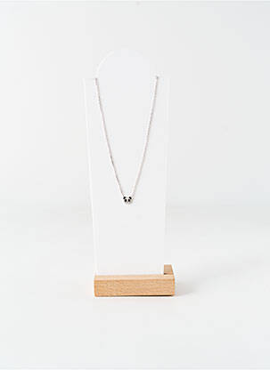 Collier matériaux argent argent LA COQUE DE NACRE femme