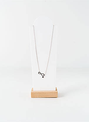 Collier matériaux argent argent LA COQUE DE NACRE femme