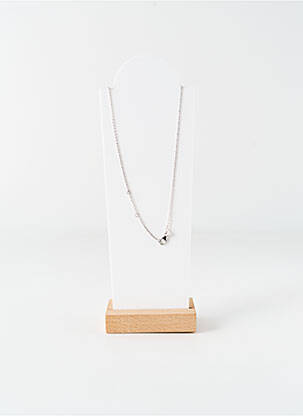 Collier matériaux argent argent LA COQUE DE NACRE femme
