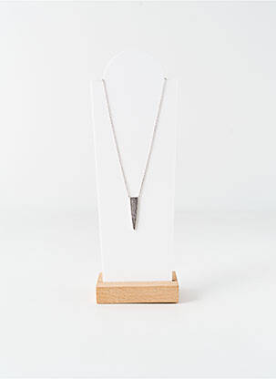 Collier matériaux argent argent THABORA femme