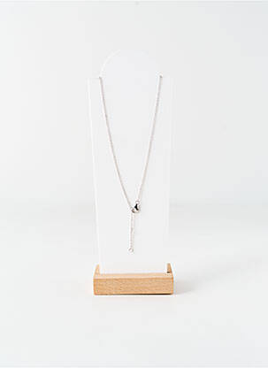 Collier matériaux argent argent THABORA femme