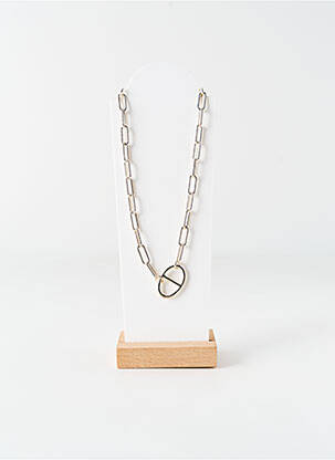 Collier matériaux argent argent CANYON femme