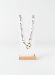 Collier matériaux argent argent CANYON femme