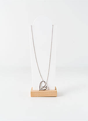 Collier matériaux argent argent MRC. CHARLES JOURDAN DIA femme