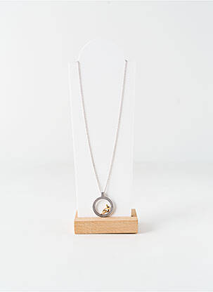 Collier matériaux argent argent MRC. CHARLES JOURDAN DIA femme
