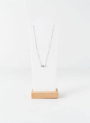 Collier matériaux argent argent LA COQUE DE NACRE femme