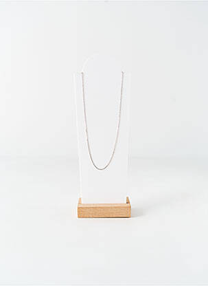 Collier matériaux argent argent THABORA femme