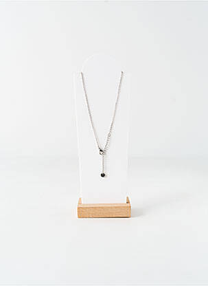 Collier ornement oxyde de zirconium argent ROBBEZ MASSON femme