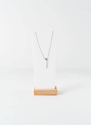 Collier matériaux argent argent THABORA femme