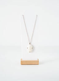 Collier ornement pierre argent CANYON femme