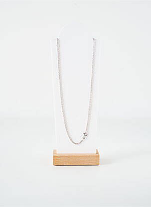 Collier ornement pierre argent CANYON femme