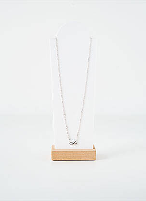 Collier matériaux argent argent LA COQUE DE NACRE femme