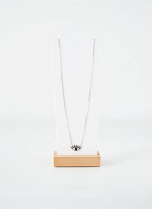 Collier matériaux argent argent ROBBEZ MASSON femme