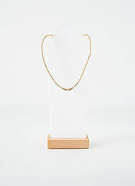 Collier ornement perles or BELLE MAIS PAS QUE femme