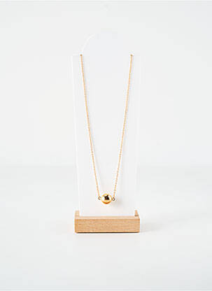 Collier matériaux plaqué or or CLEMENT COUTY femme