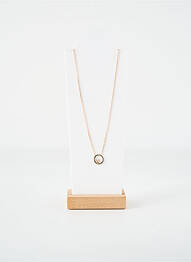 Collier matériaux plaqué or or LA COQUE DE NACRE femme