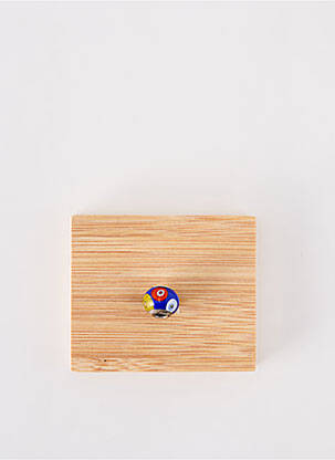 Pendentif imprimé bleu THABORA femme