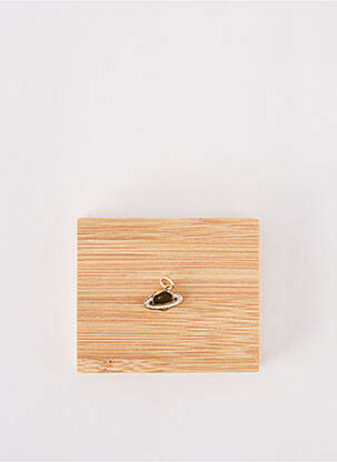 Pendentif ornement oxyde de zirconium or CLEMENT COUTY femme