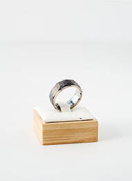 Bague matériaux métal argent GEMINI homme