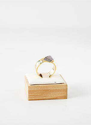 Bague ornement oxyde de zirconium or GUY LAROCHE femme