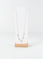 Collier argent COQUE DE NACRE pour femme seconde vue